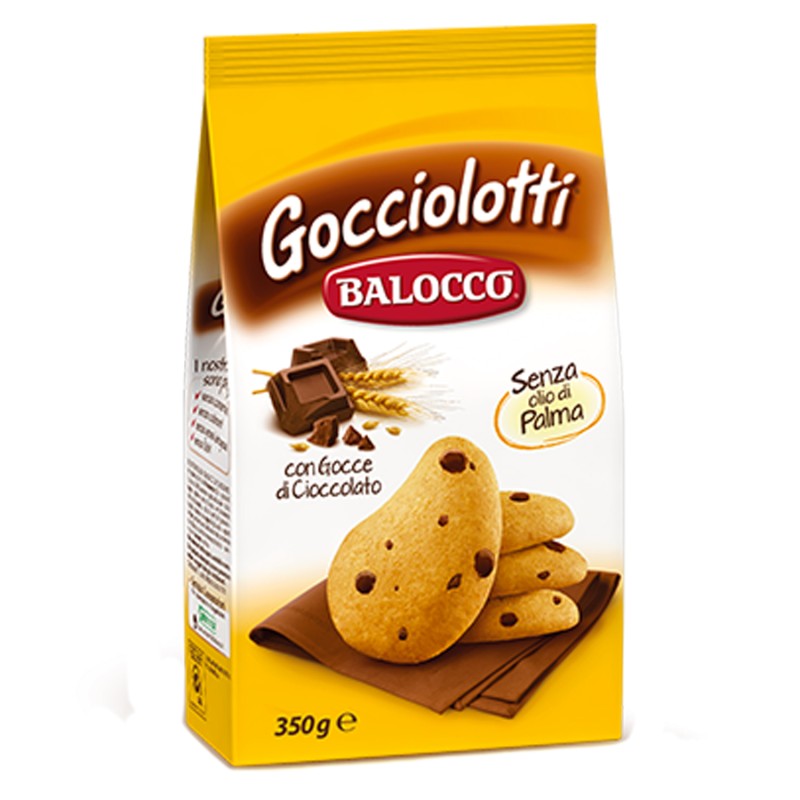 Gocciolotti Biscuits aux Pépites de Chocolat 350g
