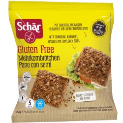 Petit pain aux graines sans gluten x5 250g