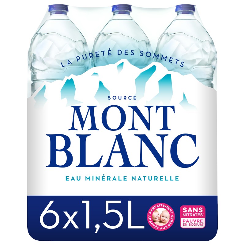 Eau Minérale Naturelle 6x1.5l