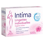 Lingettes Individuelles Hygiène Intime x16