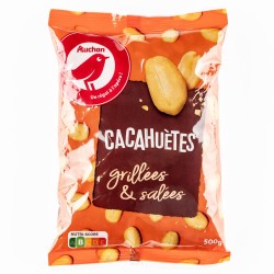 Cacahuètes Grillées et Salées 500g