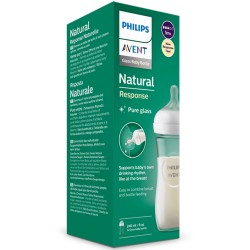 Natural Response Biberon en Verre dès 1 mois 240ml
