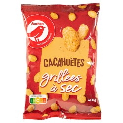 Cacahuètes Grillées à Sec 400g