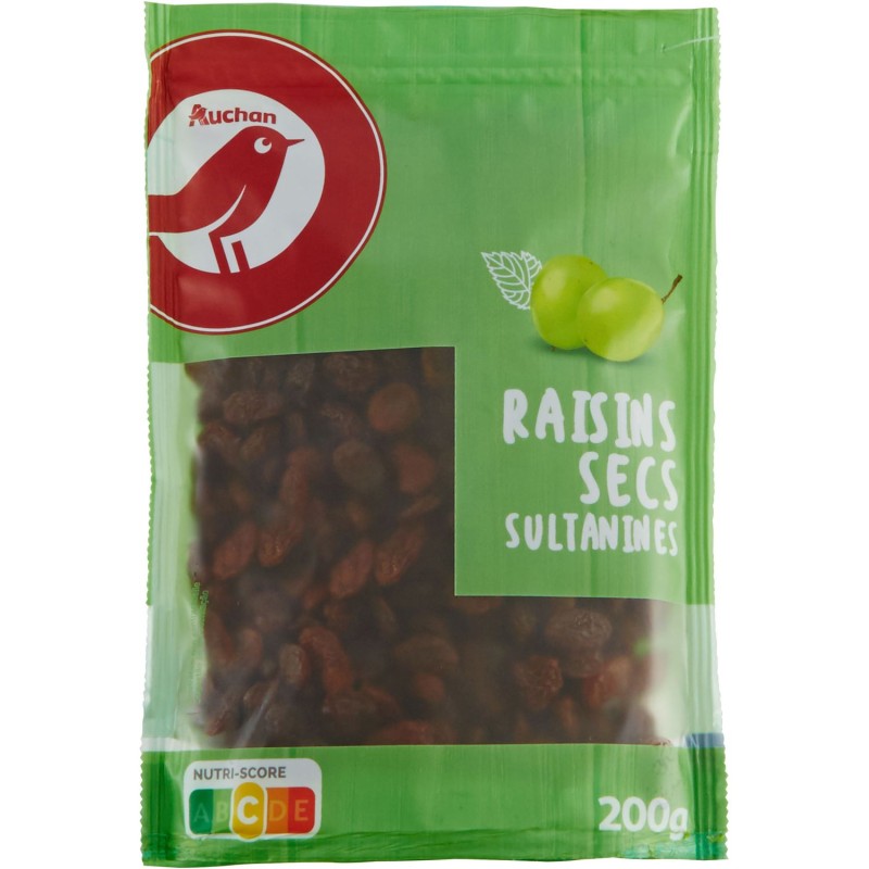Raisins secs sultaminés 200g