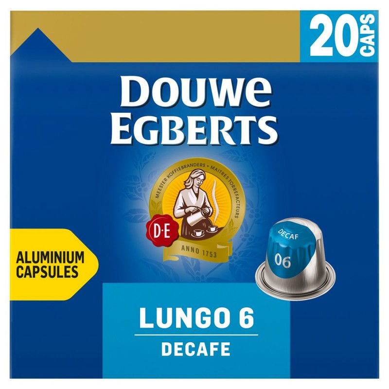 Capsule de Café Lungo Décaféiné x20