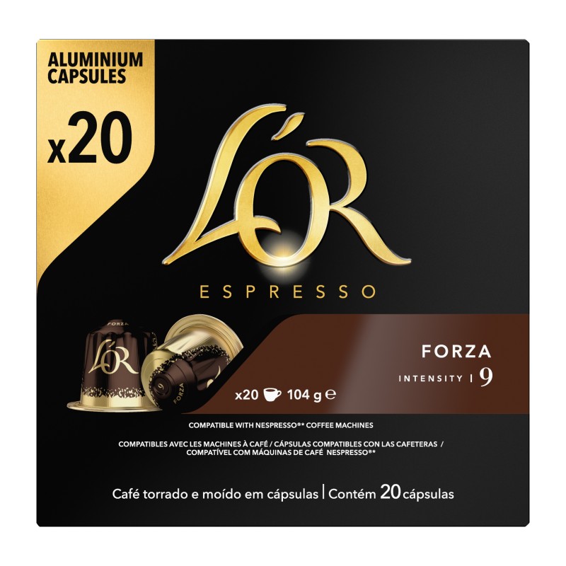 Espresso café forza intensité 9 capsule x20