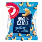 Noix de Cajou Grillées et Salées 125g