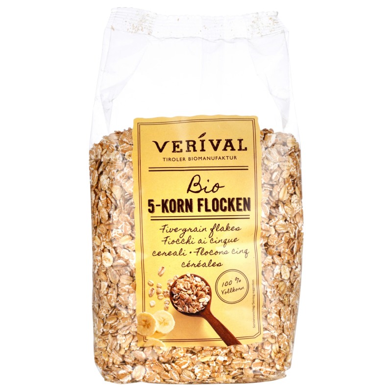 Bio Flocons 5 Céréales 500g