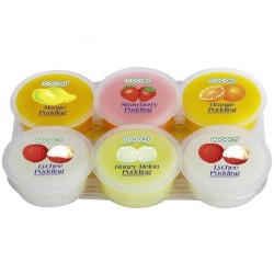 Gel Coco Arôme de Fruits 6x80g