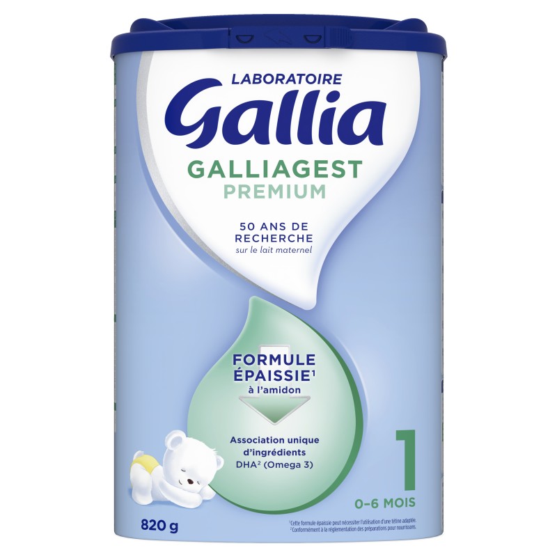 gest Premium 1 Formule Epaissie dès la Naissance 820g