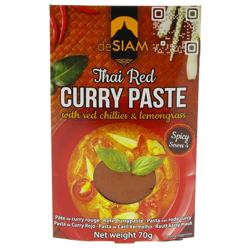 Pâte de Curry Rouge 70g
