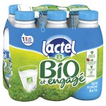 Lait UHT demi-écrémé bio 6x1l