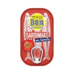 Sardines à la sauce tomate 120g