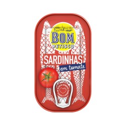Sardines à la sauce tomate 120g