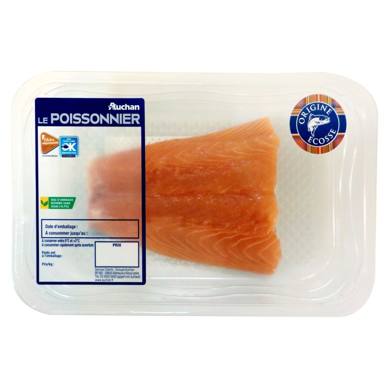 CULTIVONS LE BON Filet de saumon d'Ecosse sans arête 250g