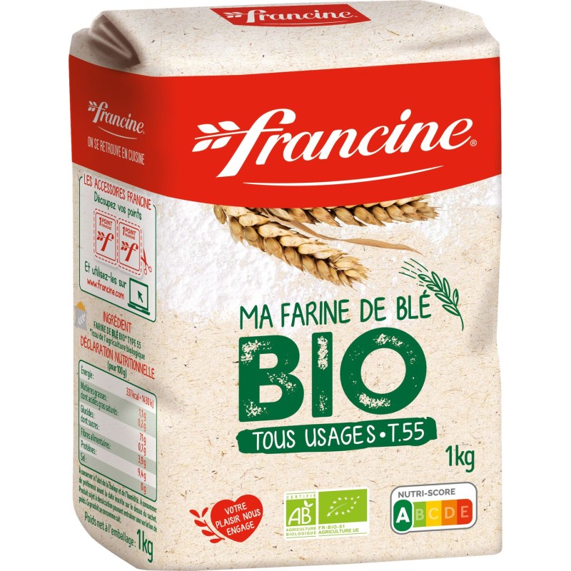 Farine de blé bio type 55 1kg