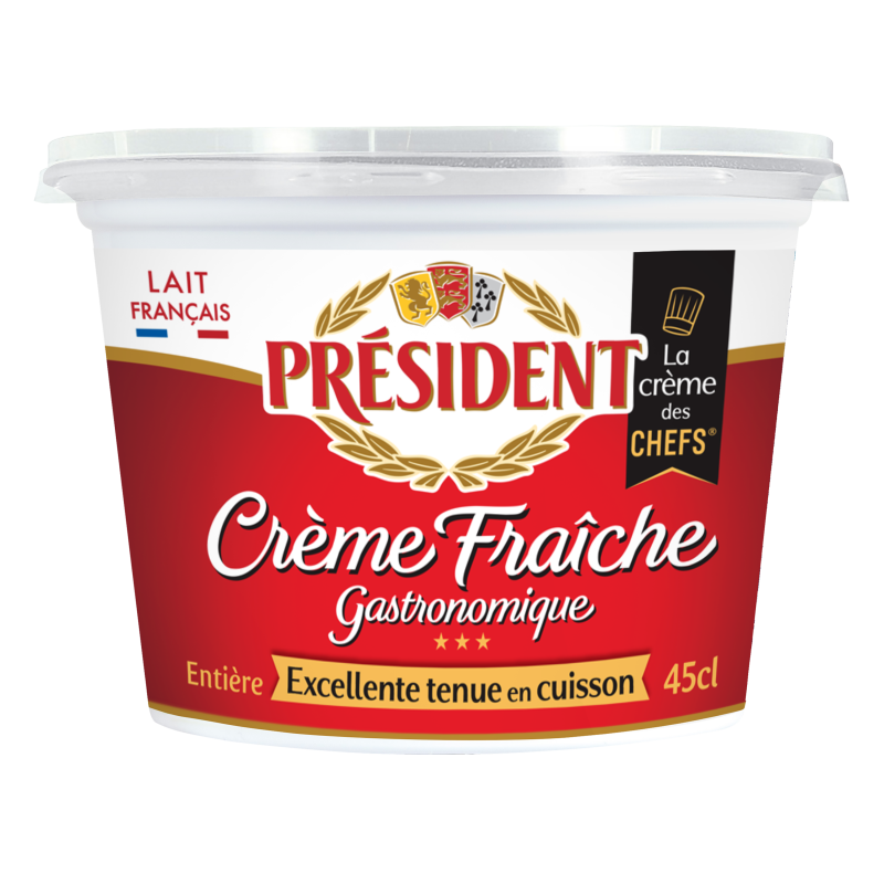 Crème fraîche entière épaisse 30%MG 45cl