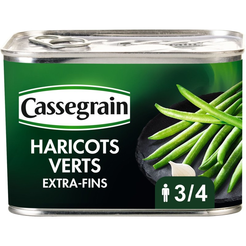 Haricots verts extra-fins 390g