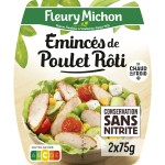 Emincés de poulet rôti sans nitrite 2x75g