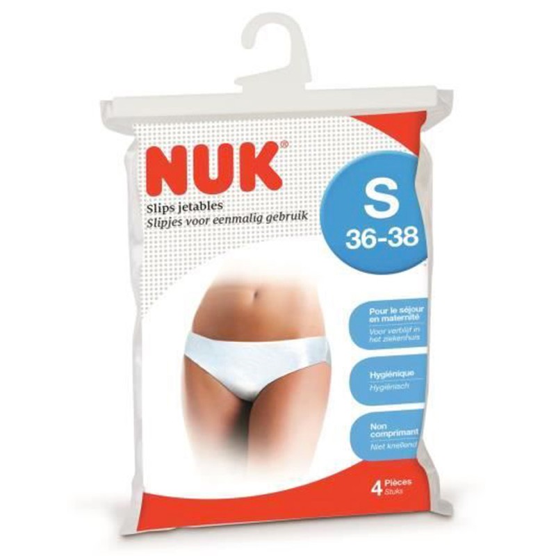 Slips Jetables taille S Blanc