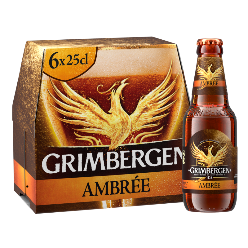Bière ambrée 6.5% 6x25cl