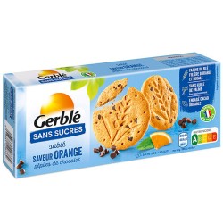 Sablé Saveur Orange Pépites de Chocolat 132g