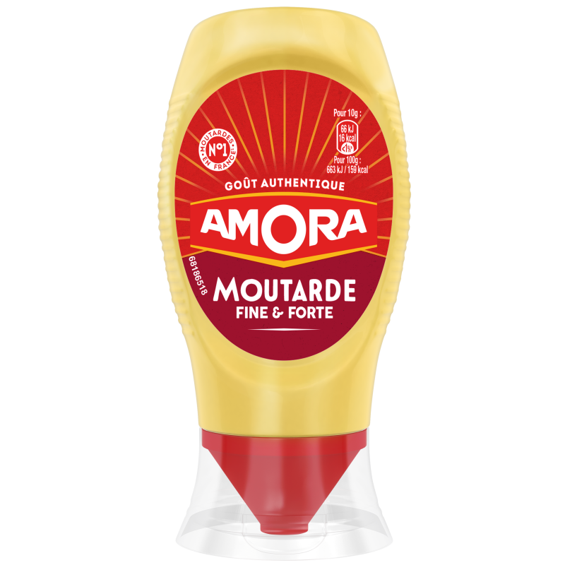 Moutarde de Dijon fine et forte 265g