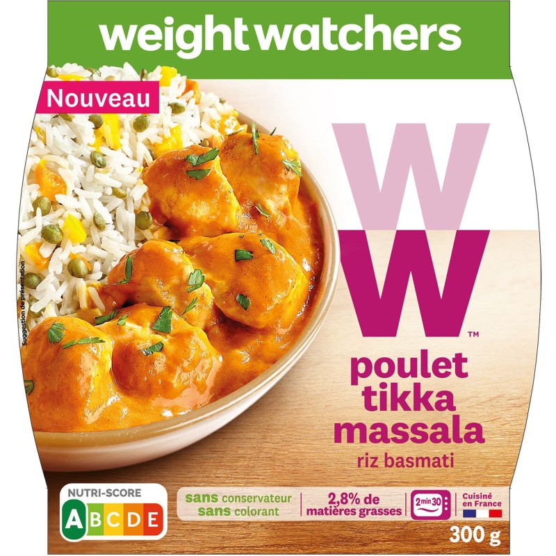 Poulet tikka massala et riz basmati 300g