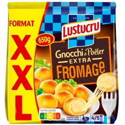 Gnocchi à poêler extra fromage format XXL 650g
