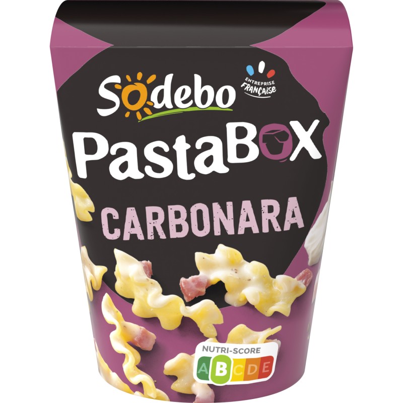 Pastabox Fusilli Carbonara 330g