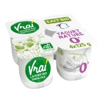 Bio Yaourt nature 0%MG 4x125g