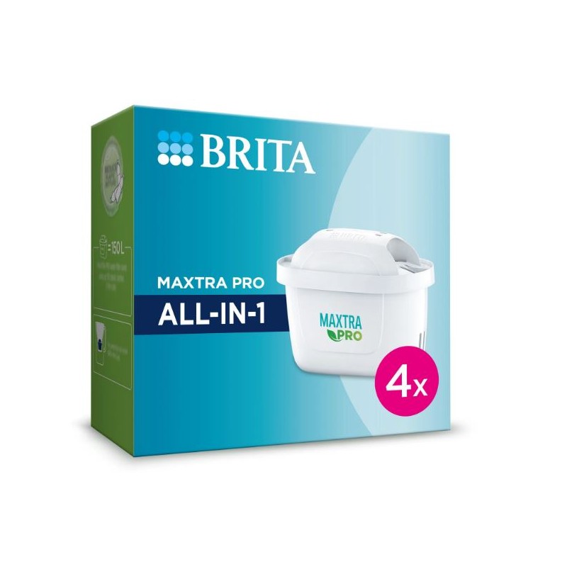 Maxtra Pro All-in-1 Pack Cartouches Filtrantes x4