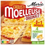 Pizza crousti moelleuse originale 4 fromages 4x390g dont 1 offerte
