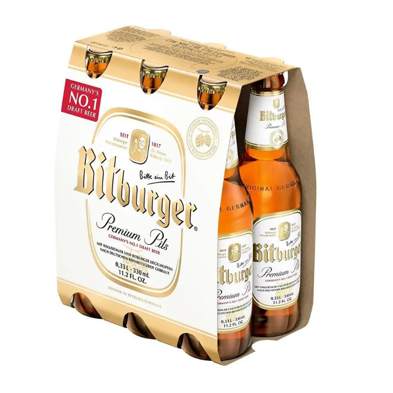 Bière Premium Pils 4.8% 6x33cl