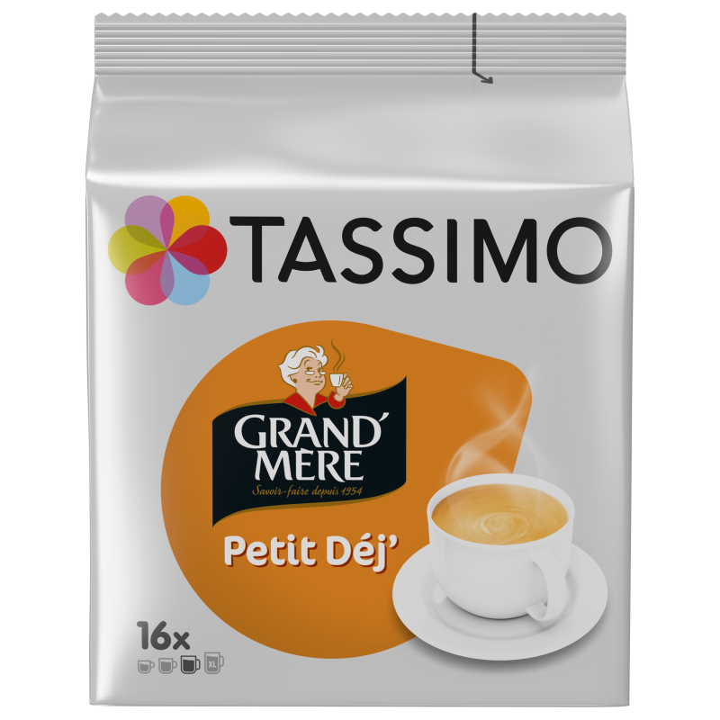Dosettes café grand mère petit déj' x16