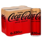 Boisson gazeuse aux extraits végétaux vanille zero sucre 6x33cl