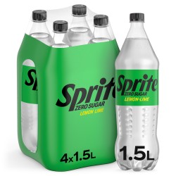 Boisson gazeuse aux citron et citron vert 4x1.5l