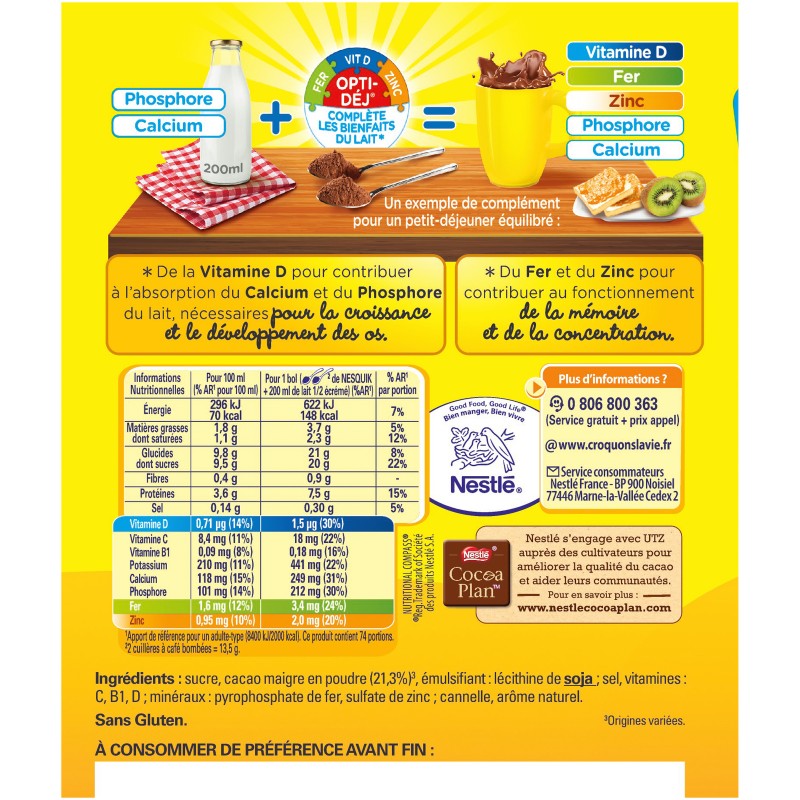 Chocolat en Poudre 1kg