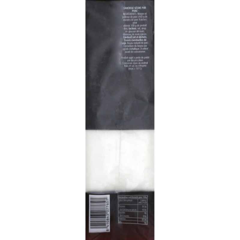 Saucisse sèche fuetec 170g
