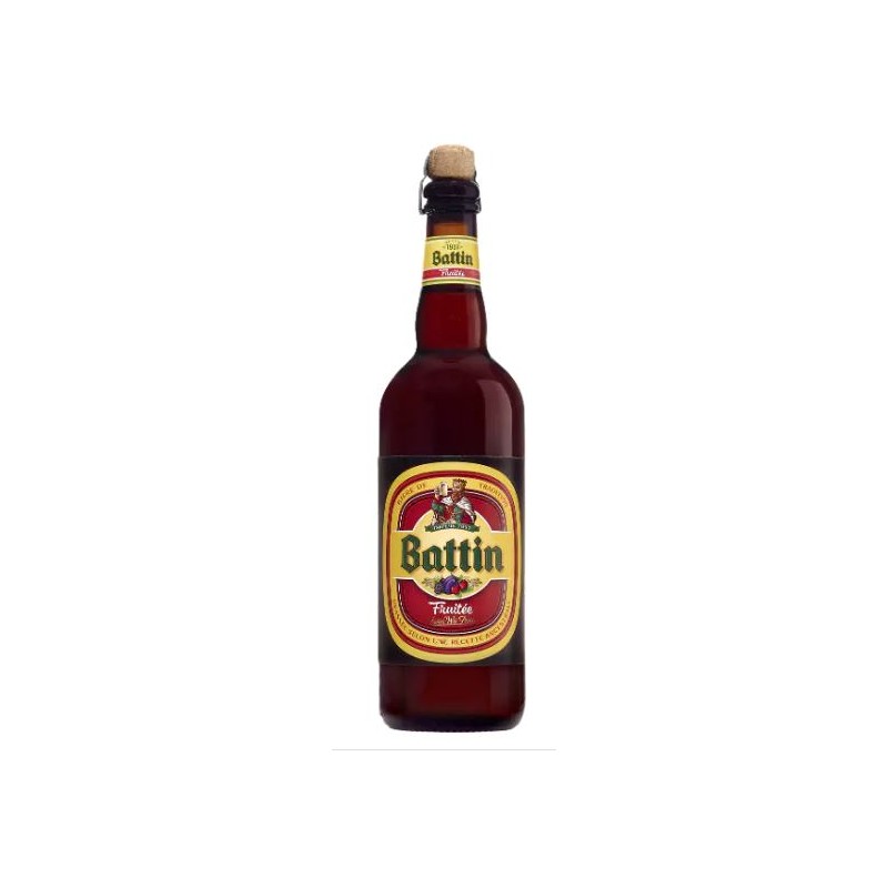 Bière fruitée 4.3% 75cl
