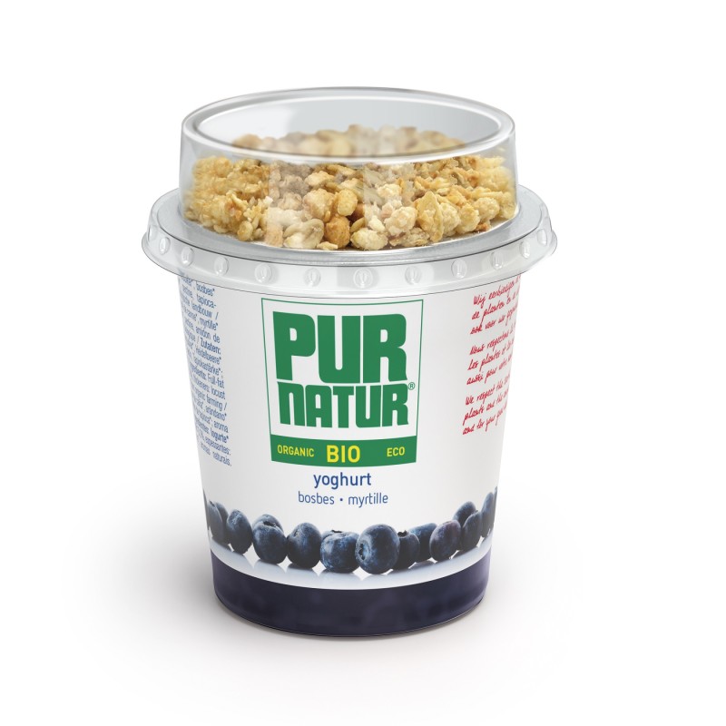 Bio Yaourt myrtille et muesli 160g