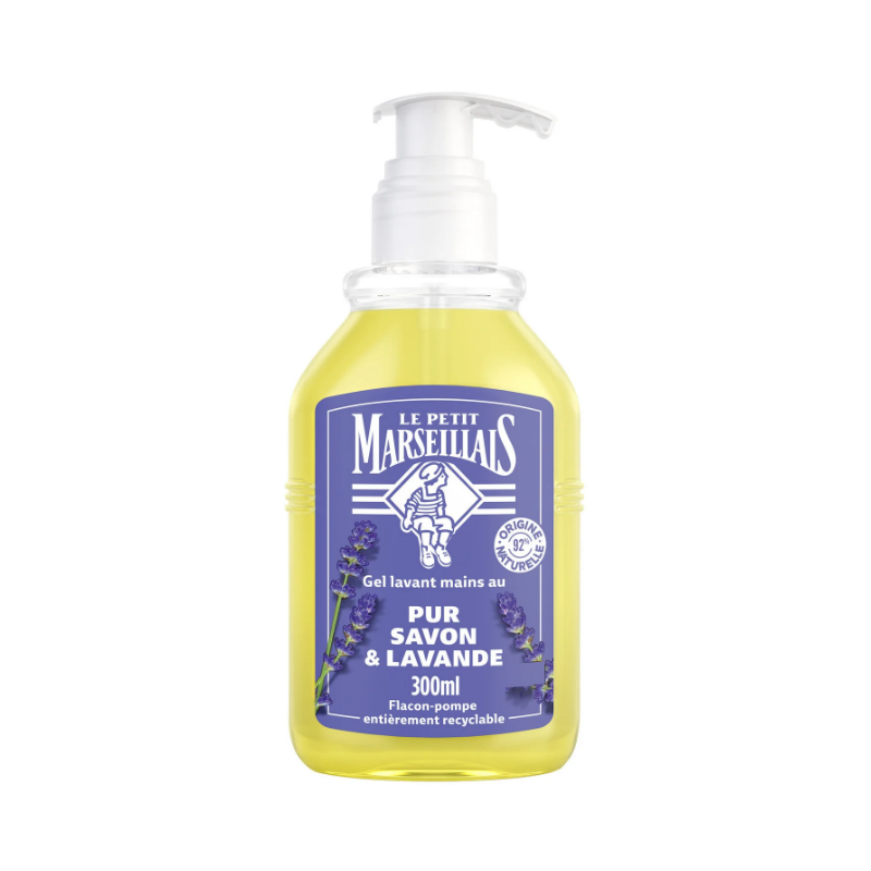 Gel lavant mains au pur savon et lavande 250ml