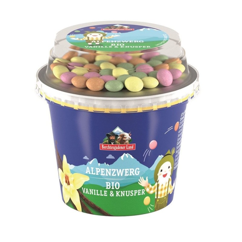 Bio Yaourt Vanille et Dragées au Chocolat 137g