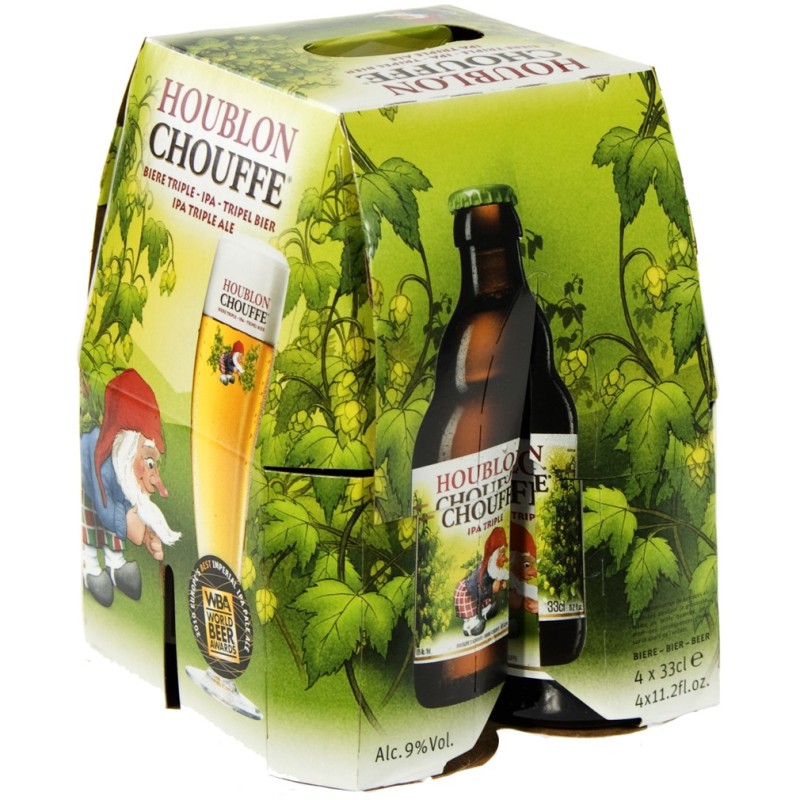 Bière Blonde Houblon 9% 4x33cl