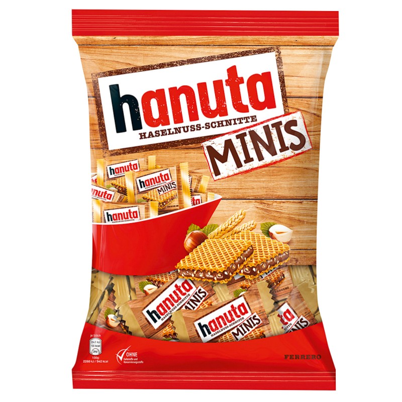Hanuta Minis x18 200g