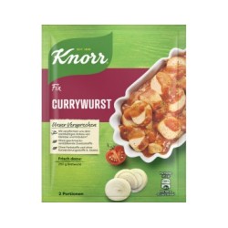 Sauce Saucisse au Curry Déshydratée 2 Portions 36g