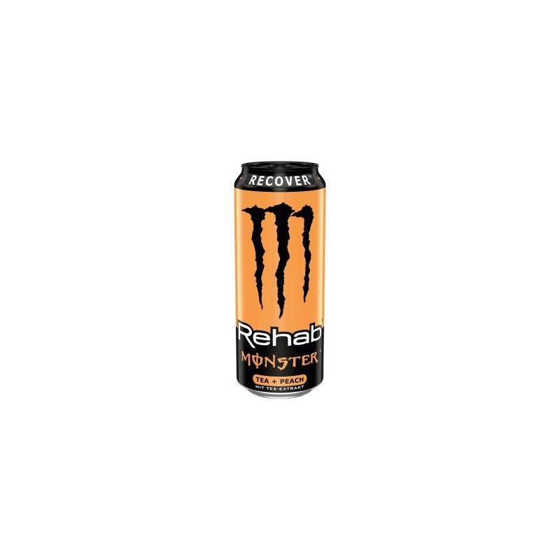 Boisson énergisante thé à la pêche Rehab 50cl