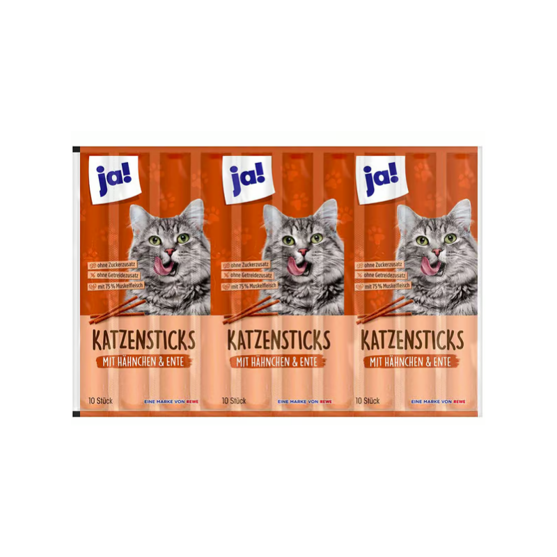 Bâtonnets Fins pour Chat Modèle Aléatoire 10x5g