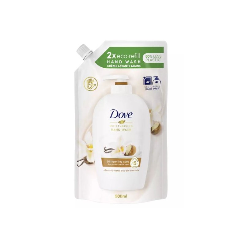 Recharge Crème Lavante Mains Beurre de Karité et Vanille Recharge 500ml