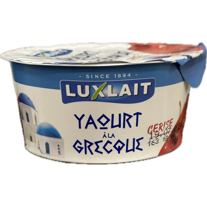 Yaourt à la grecque cerise 150g